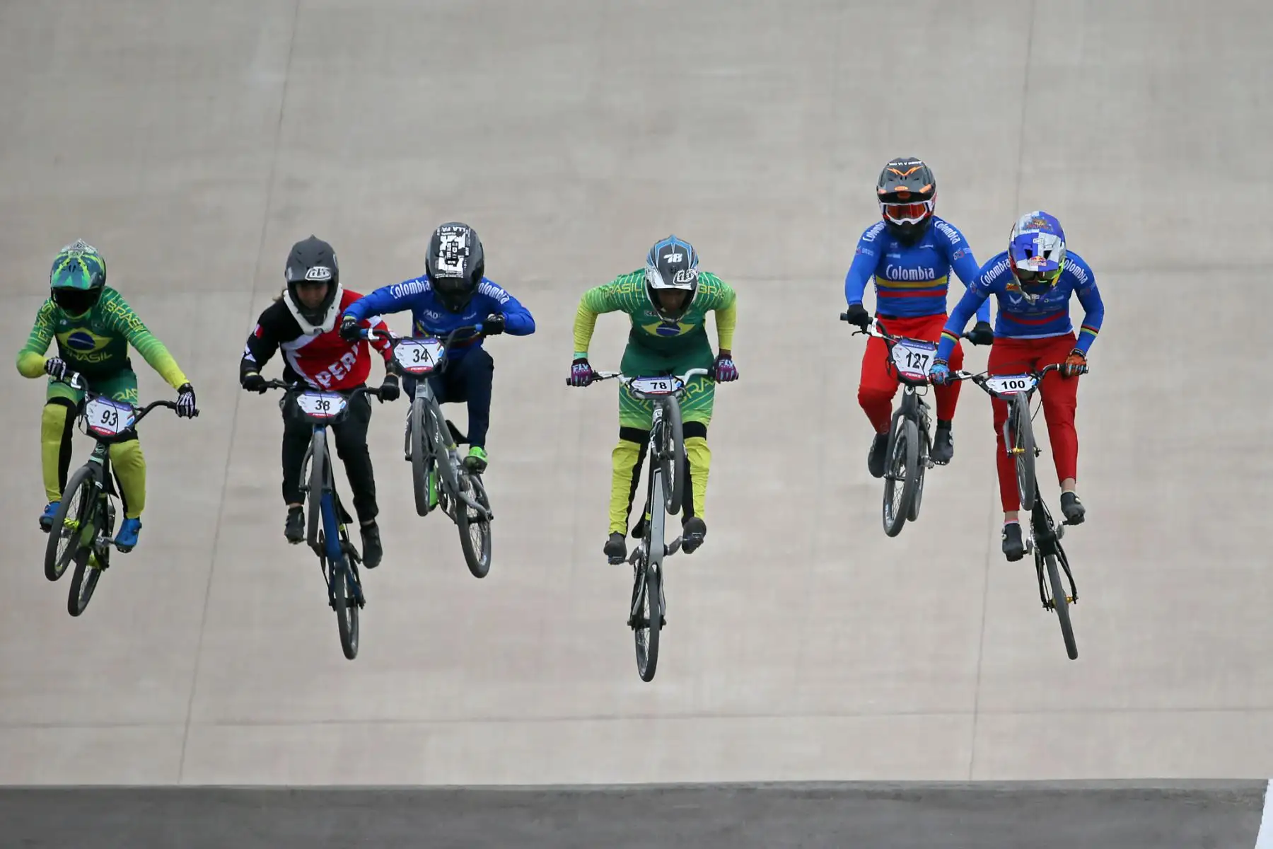 Se desarrolló el Panamericano de Ciclismo BMX Race en el Complejo Costa Verde. Foto: Legado / Germán Falcón