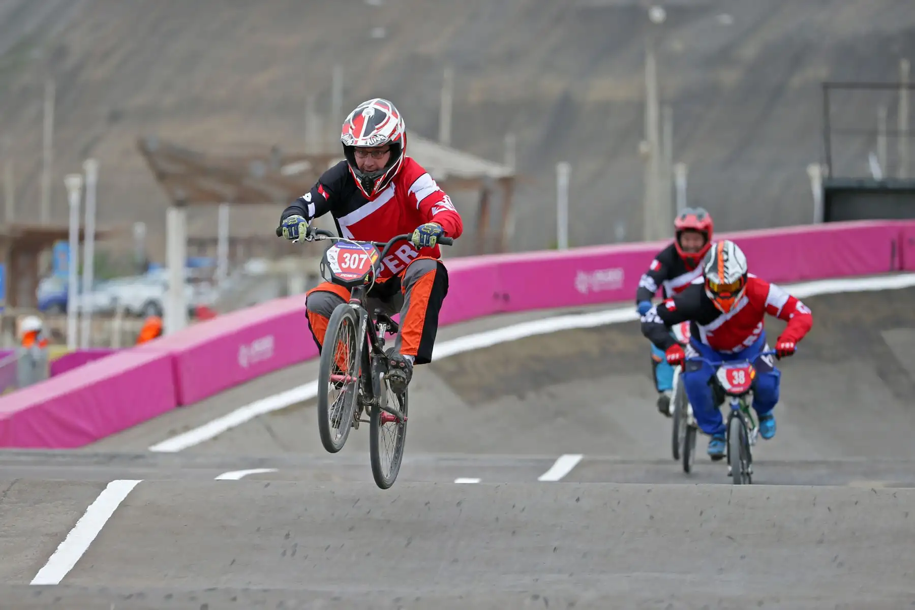 Se desarrolló el Panamericano de Ciclismo BMX Race en el Complejo Costa Verde. Foto: Legado / Germán Falcón