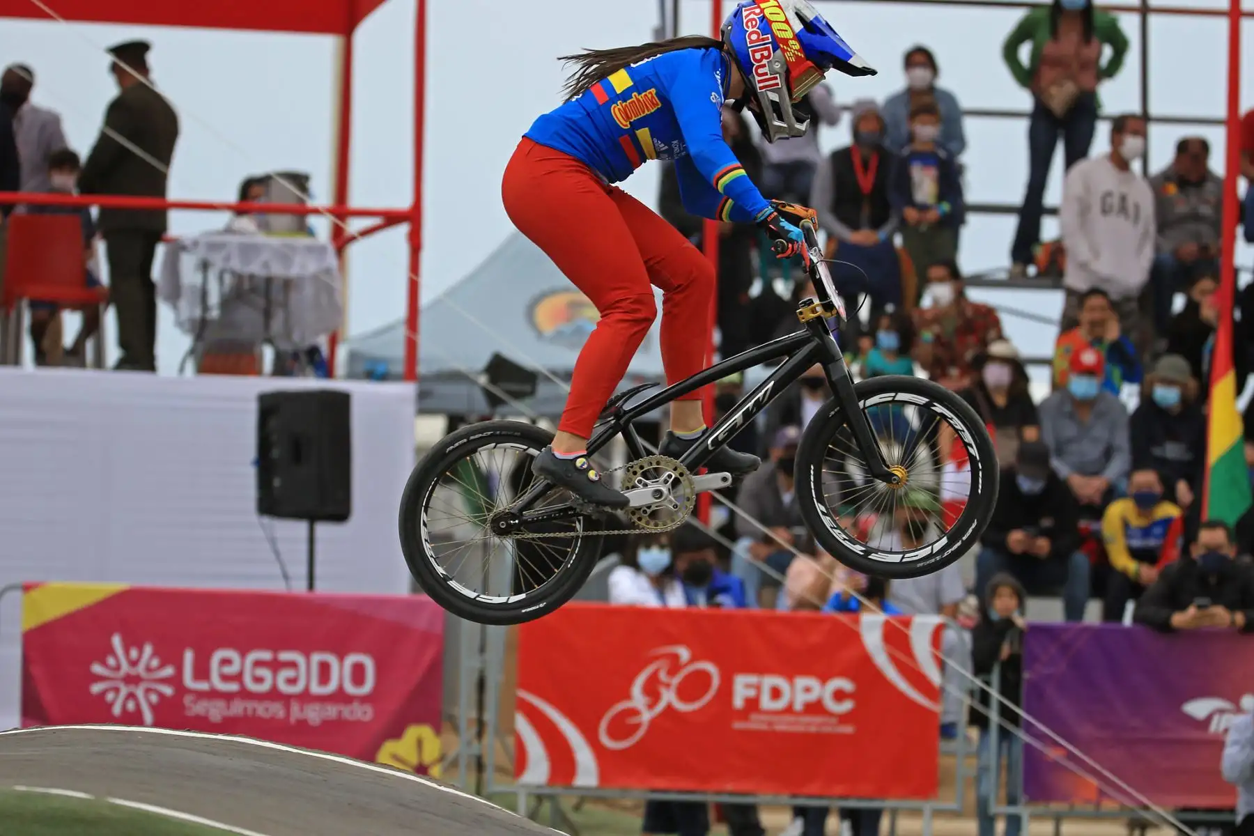 Se desarrolló el Panamericano de Ciclismo BMX Race en el Complejo Costa Verde. Foto: Legado / Germán Falcón