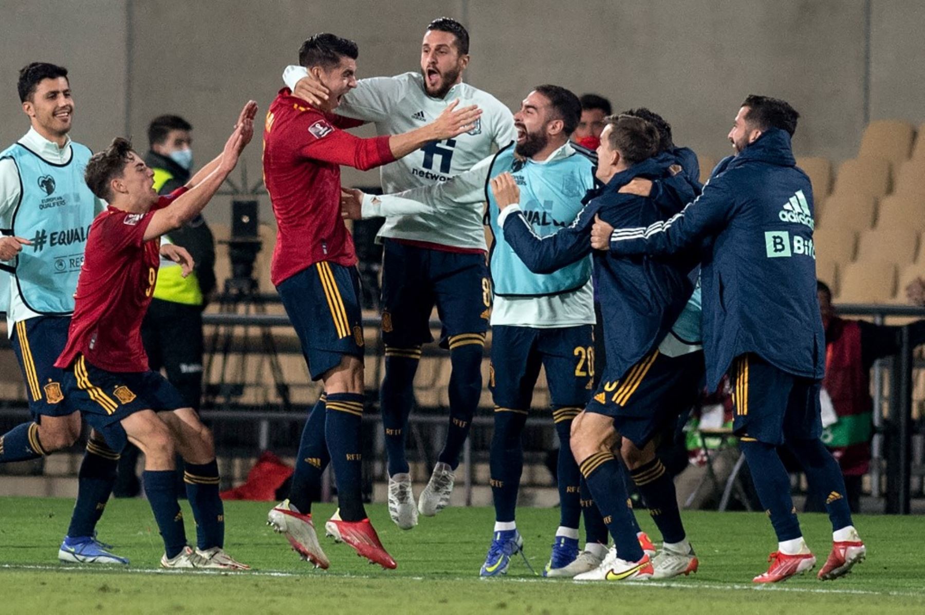 España aseguró su pase al Mundial Catar 2022 a derrotar 1-0 a Suecia
