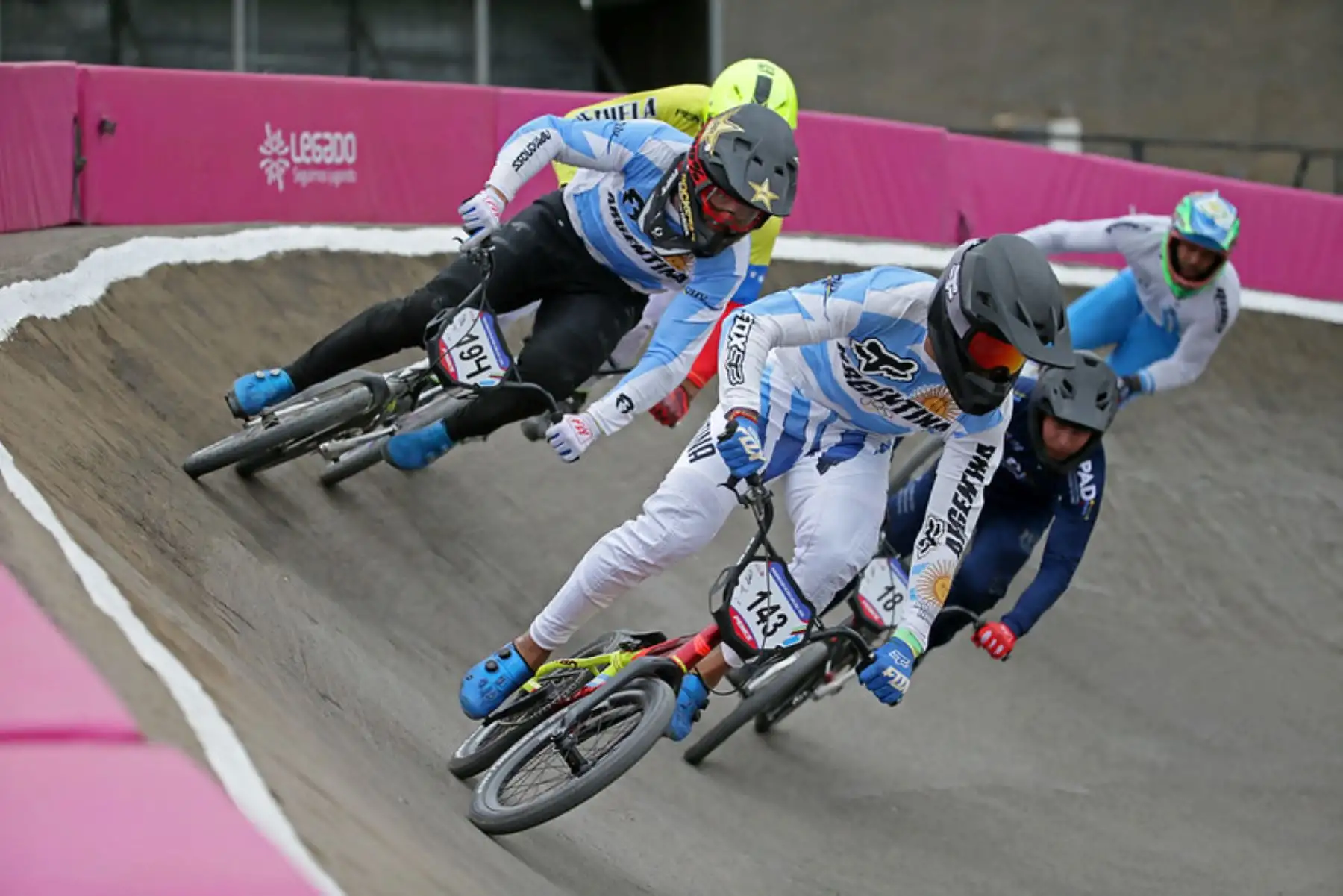 Campeonato Sudamericano de Ciclismo BMX Race en Complejo Costa Verde. Foto: Legado / Germán Falcón