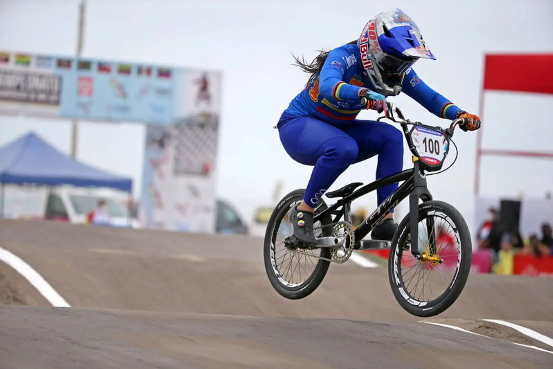 Campeonato Sudamericano de Ciclismo BMX Race en Complejo Costa Verde. Foto: Legado / Germán Falcón