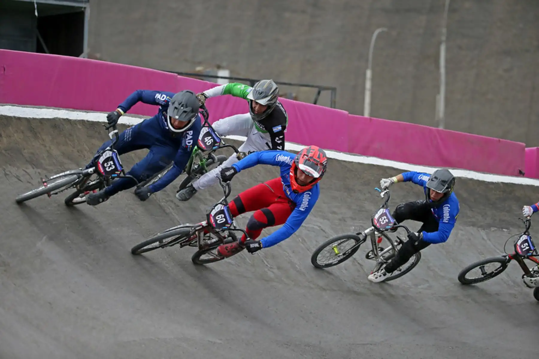 Campeonato Sudamericano de Ciclismo BMX Race en Complejo Costa Verde. Foto: Legado / Germán Falcón