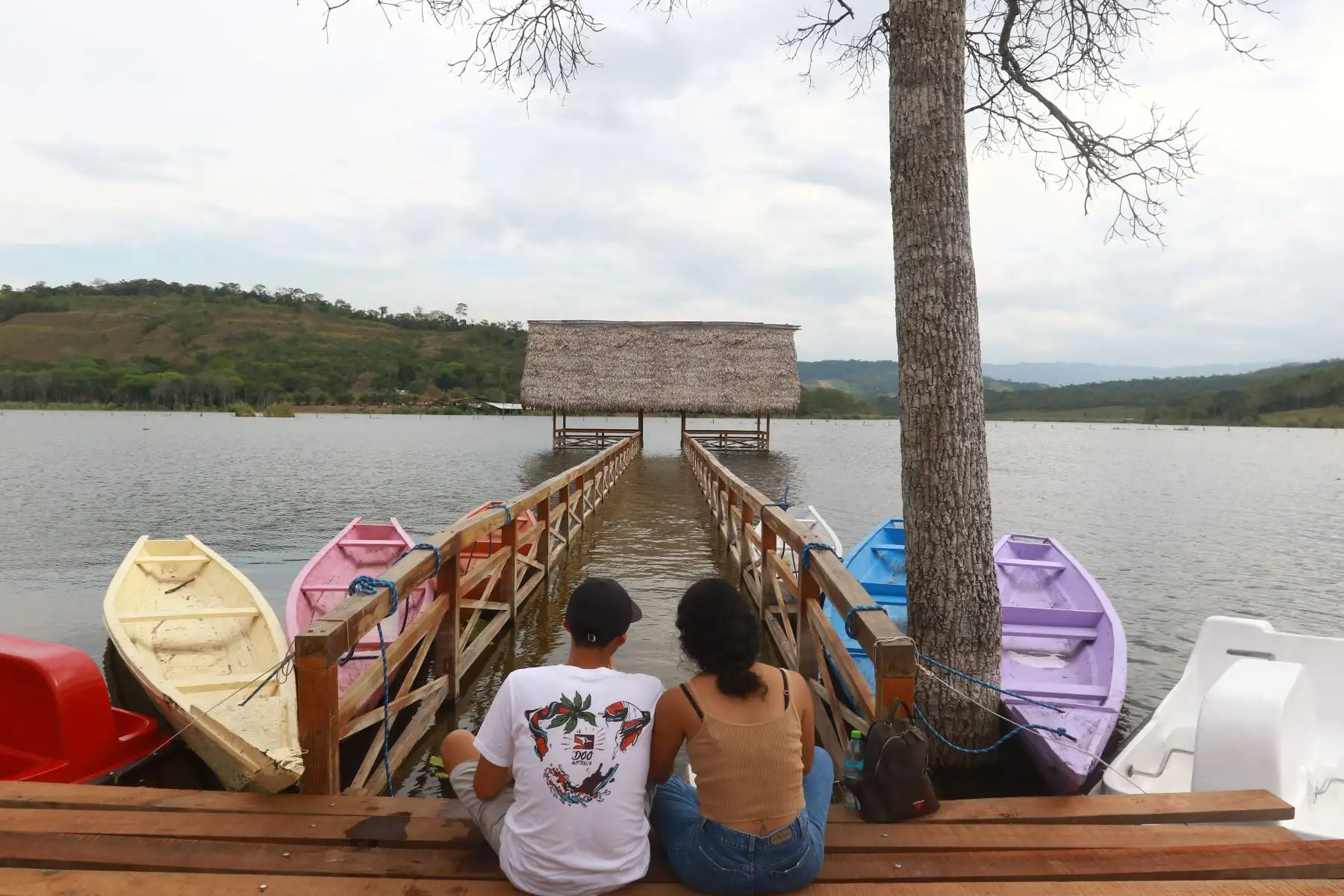 Laguna Ricuracocha, ubicada a 13.6 kilometros de la Plaza de Tarapoto , en el Centro Poblado Santa Rosa de Cumbaza.
Foto: ANDINA/ Eddy Ramos