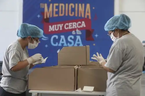 Farmacia Vecina le presta servicio a 100,000 asegurados a la fecha. ANDINA/ EsSalud