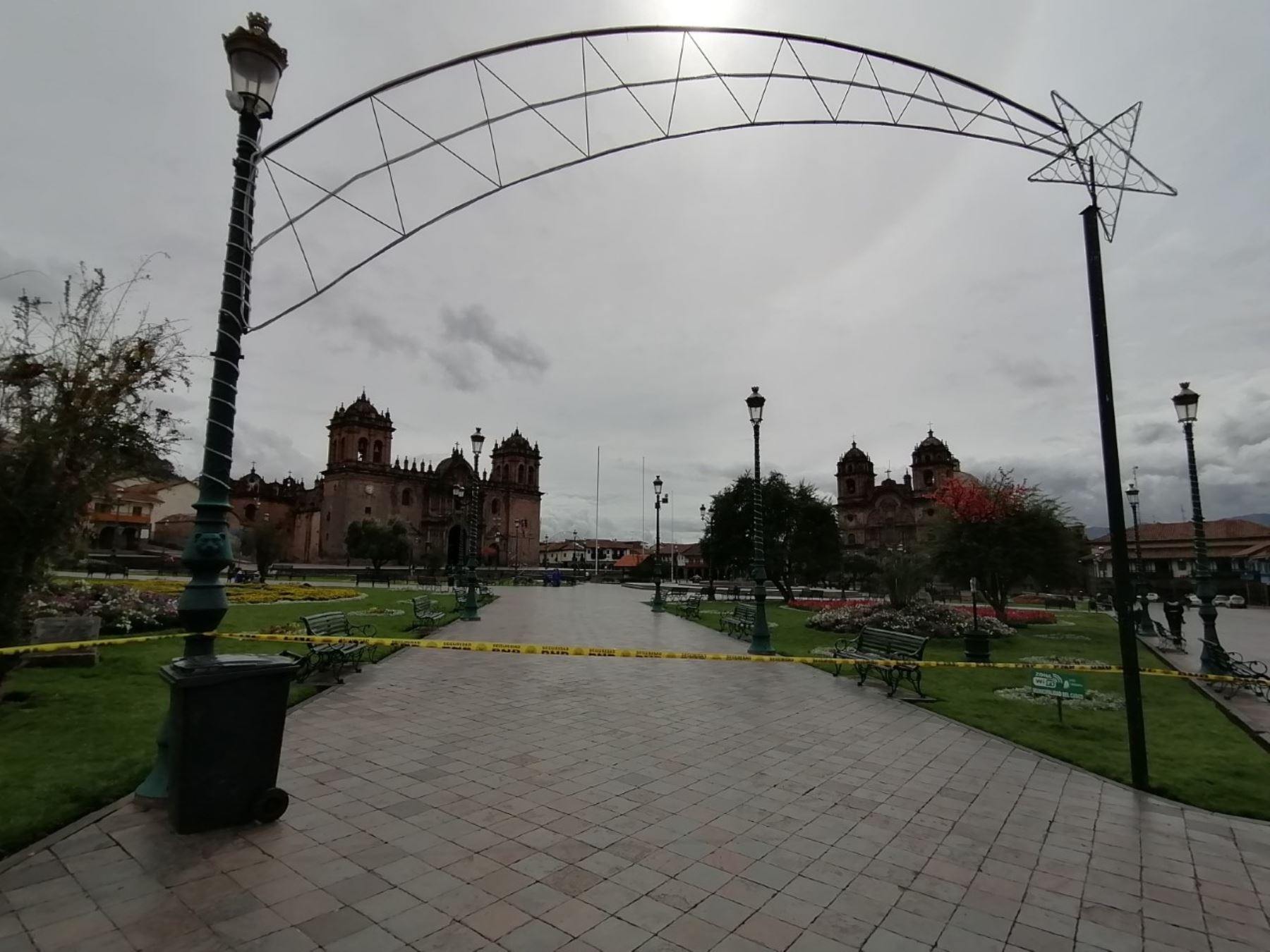 La ciudad de Cusco soportó anoche, por más de una hora y media, una lluvia intensa, vientos fuertes y tormentas eléctricas. ANDINA/Difusión