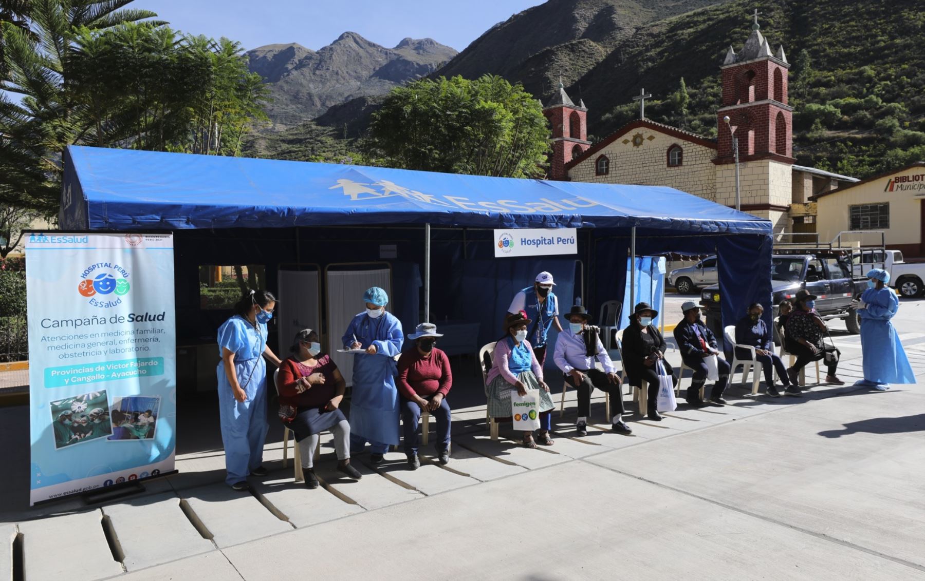 EsSalud: Hospital Perú brindará atención médica gratuita a pobladores de 4 regiones