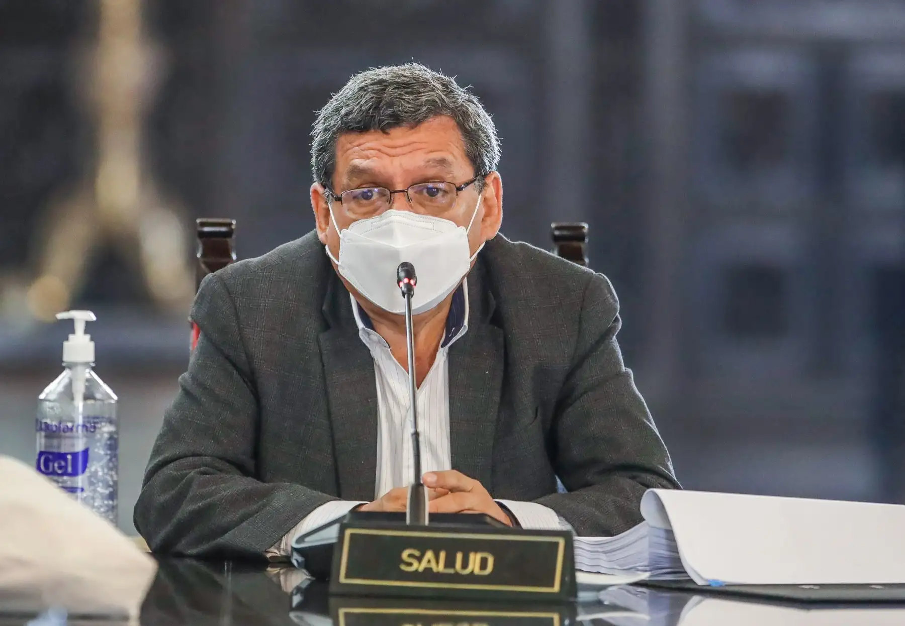 Presidente de la República, Pedro Castillo, lidera sesión de Consejo de Ministros. Foto: ANDINA/Prensa Presidencia