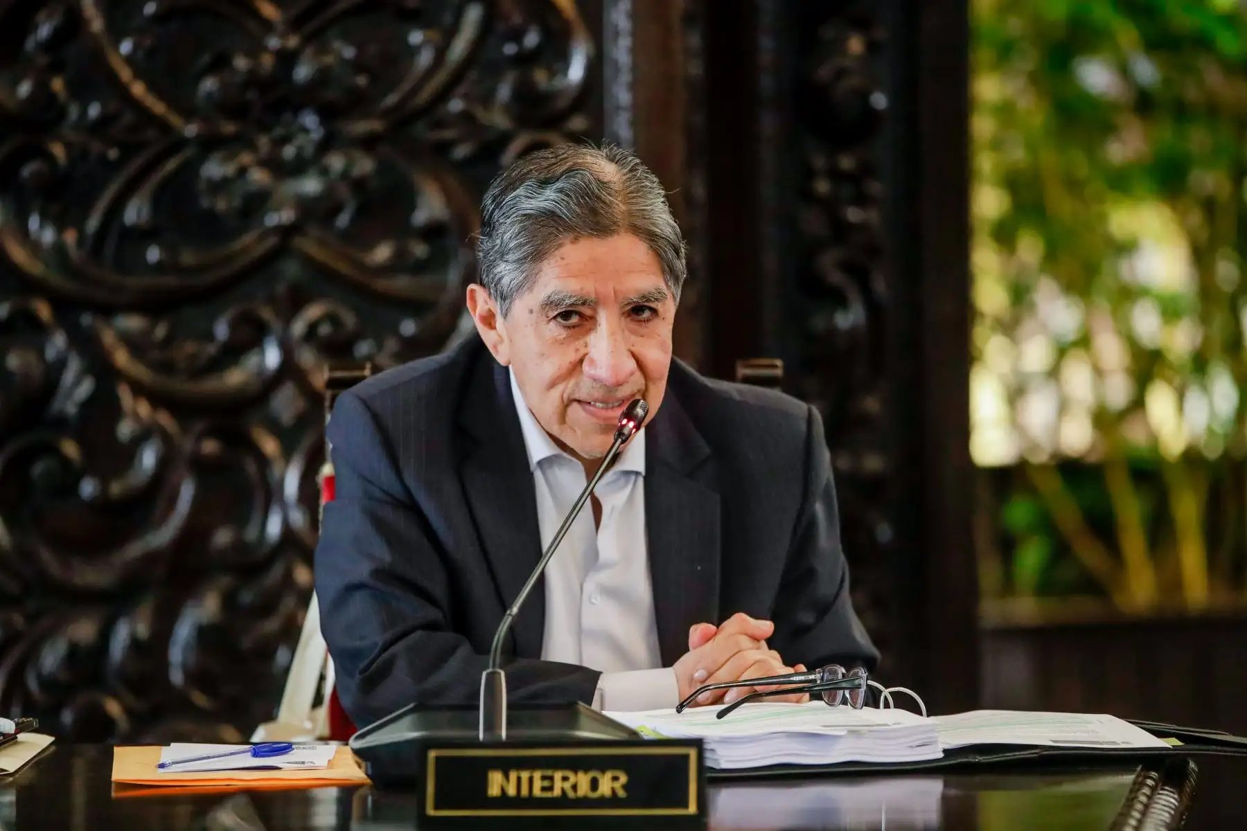 Presidente de la República, Pedro Castillo, lidera sesión de Consejo de Ministros. Foto: ANDINA/Prensa Presidencia