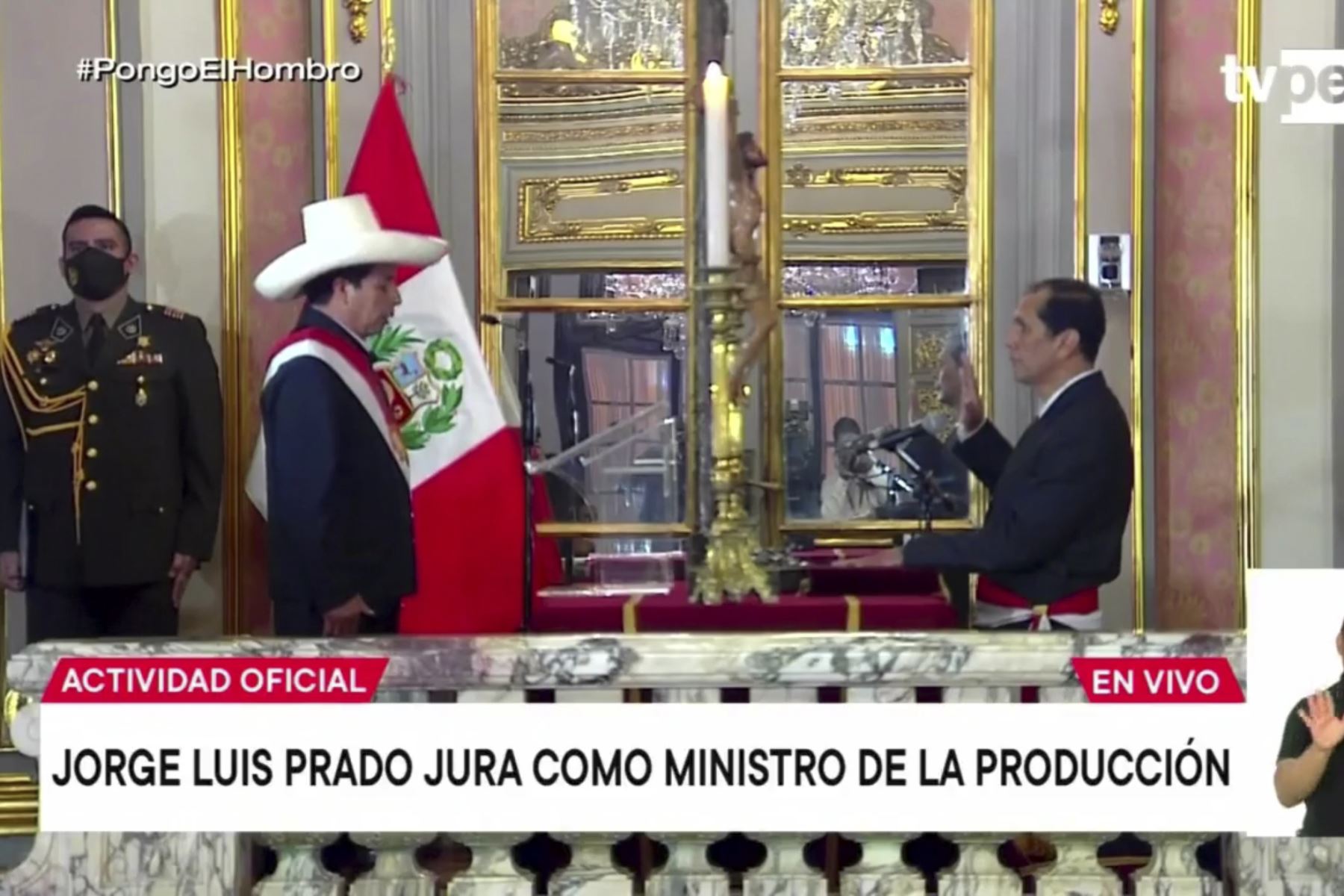 Jorge Luis Prado Palomino jura como ministro de la Producción | Noticias |  Agencia Peruana de Noticias Andina