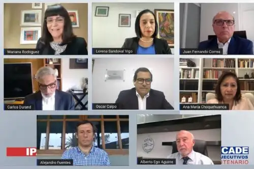Empresarios participantes en CADE 2021. Foto: Cortesía.