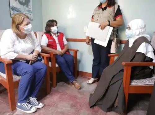 Un total de 2,201 personas con discapacidad severa de la provincia de Jaén, en Cajamarca acceden al programa Contigo y reciben subvención económica, destacó la titular del Midis, Dina Boluarte. ANDINA/Difusión