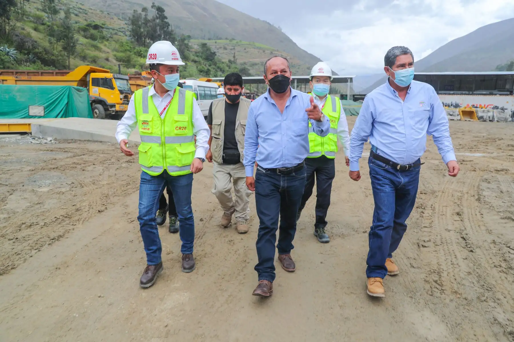 En la ciudad de Huánuco, el ministro de Transportes y Comunicaciones, Juan Francisco Silva, participó en la mesa técnica de Transporte y Seguridad Vial en la que intervinieron autoridades y alcaldes de Huánuco, Pasco y Junín. Foto: MTC