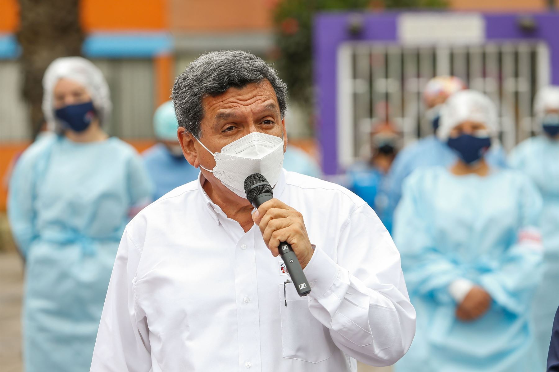 Ministro de Salud, Hernando Cevallos Foto: Minsa