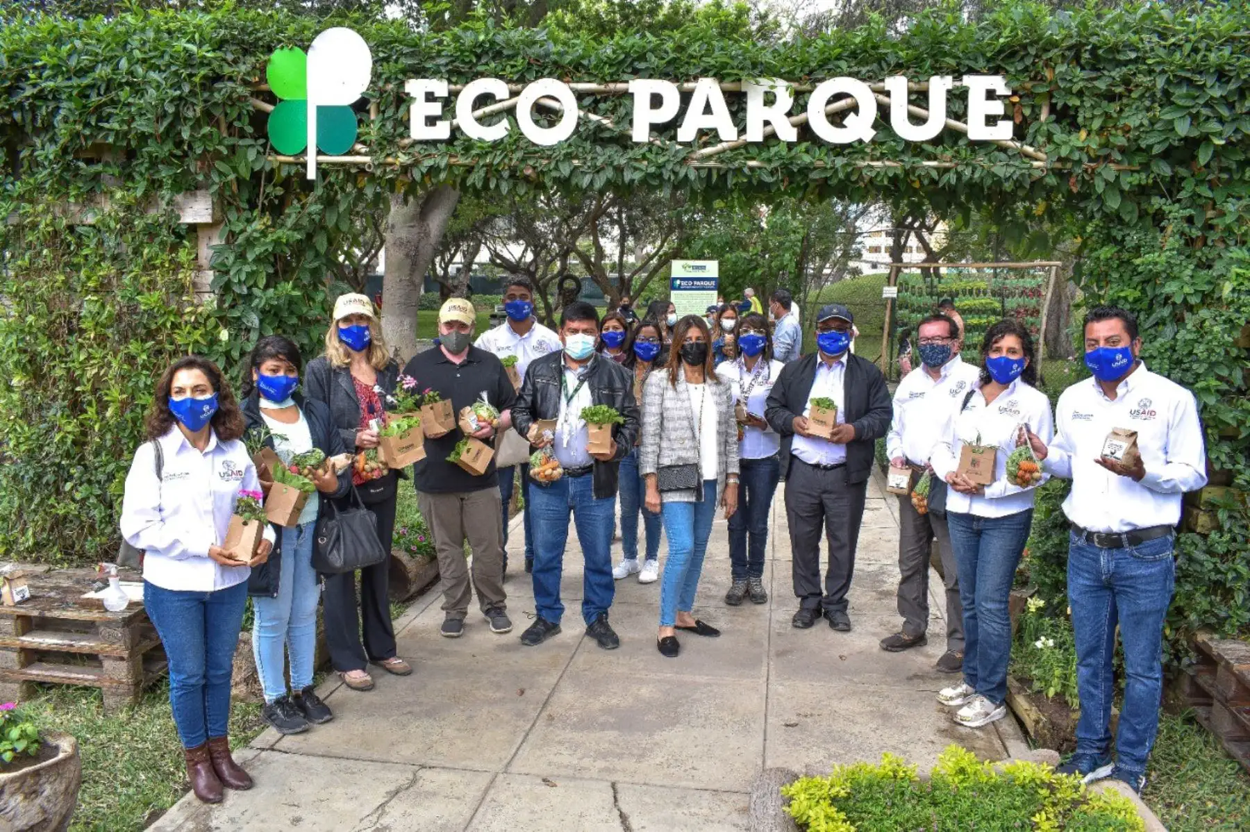 Visita a ecoparque en el distrito de Jesús María, en Lima. Foto: ANDINA/Difusión