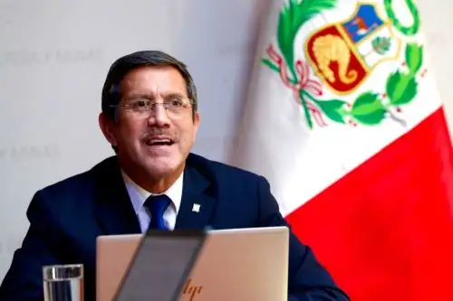 Ministro de Defensa, Jorge Luis Chávez Cresta. Cortesía