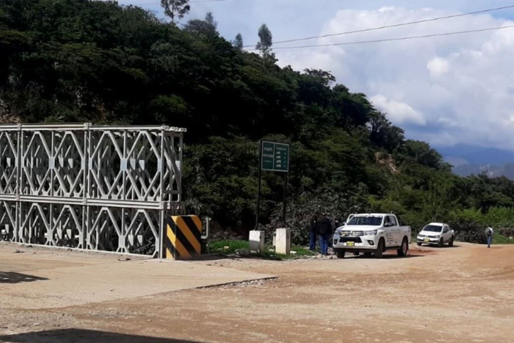 Cajamarca: inician pavimentación de vía en San Marcos con apoyo de empresa minera