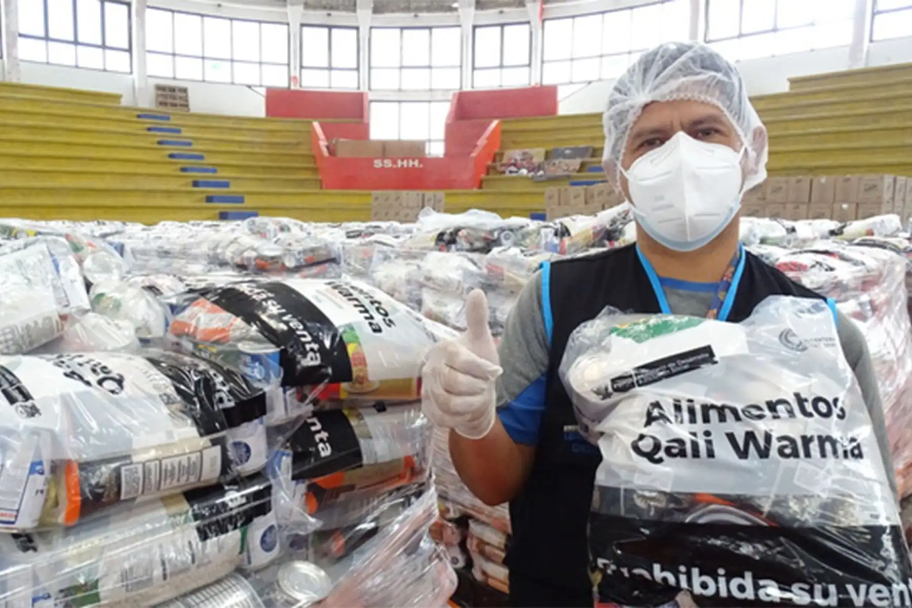 Municipalidades de Ventanilla y Lurigancho reciben 149 toneladas de alimentos de Qali Warma. Foto: ANDINA/Difusión