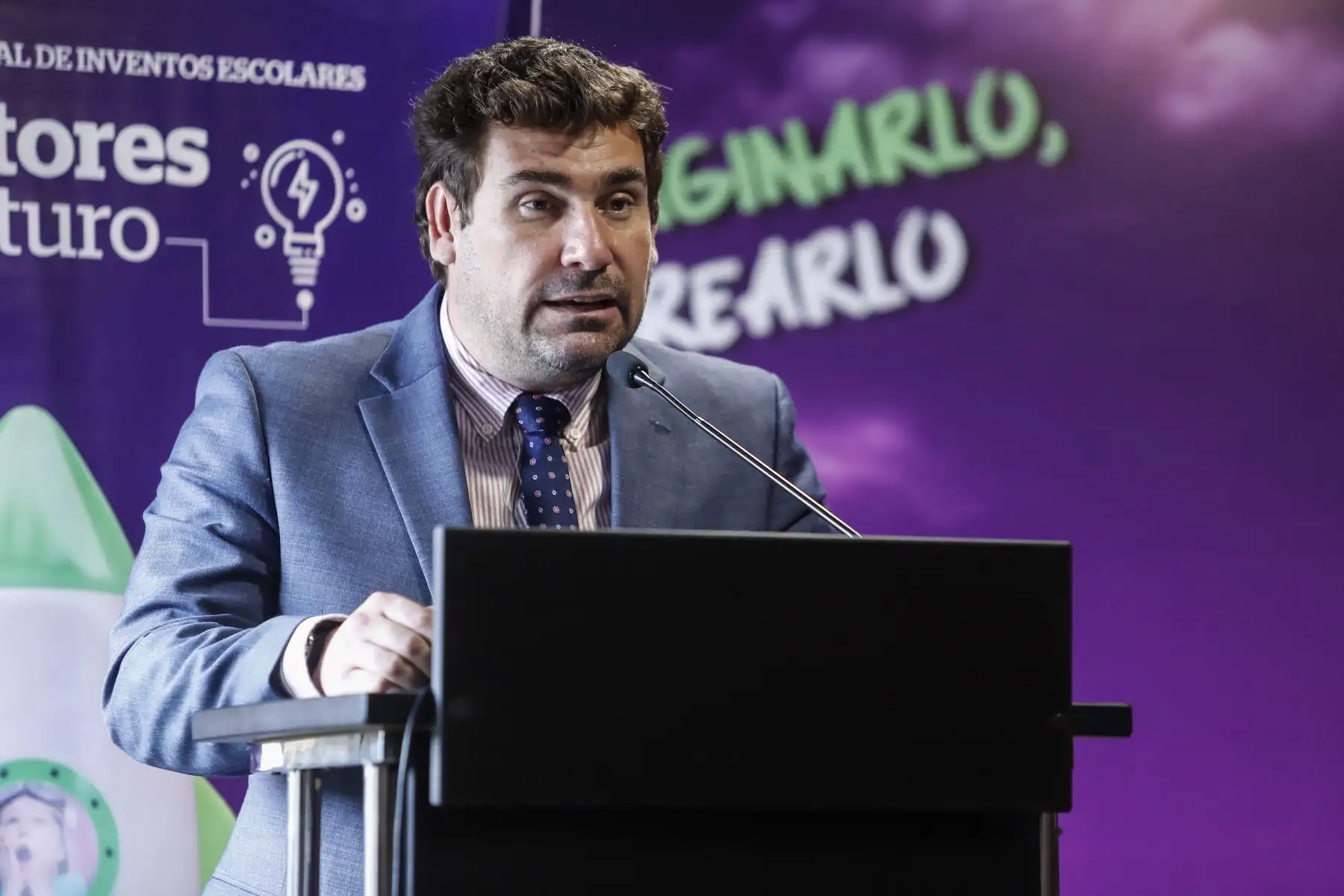 El presidente del Indecopi, Julián Palacín, lidera hoy en la región Ica, la Primera Sesión Descentralizada del Consejo Nacional de Protección del Consumidor de este año.  ANDINA/Renato Pajuelo