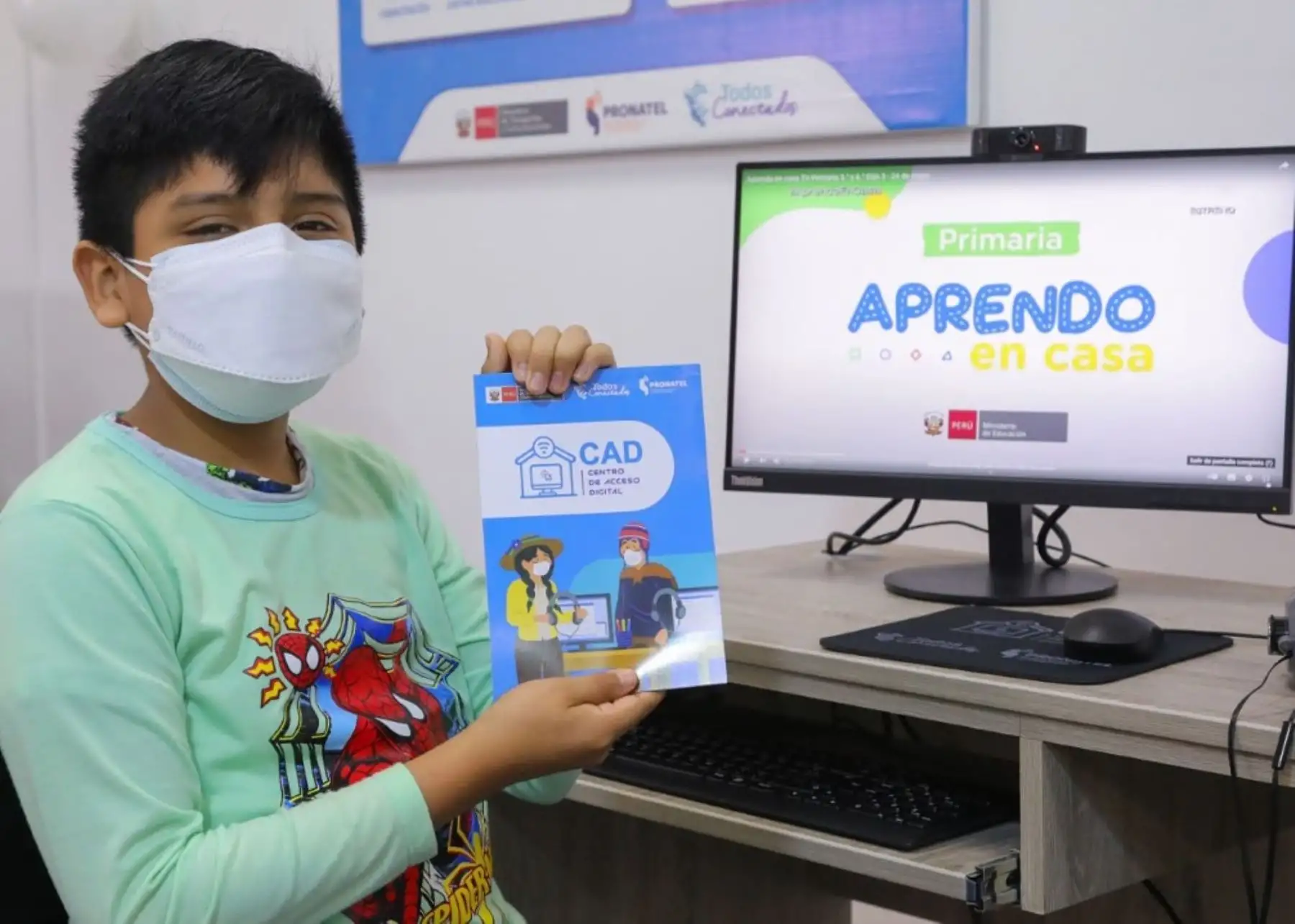 MTC inaugura un nuevo centro de acceso digital en la región Lima que brindará el servicio de acceso a internet gratuito a la población del distrito de Santa Cruz de Flores.