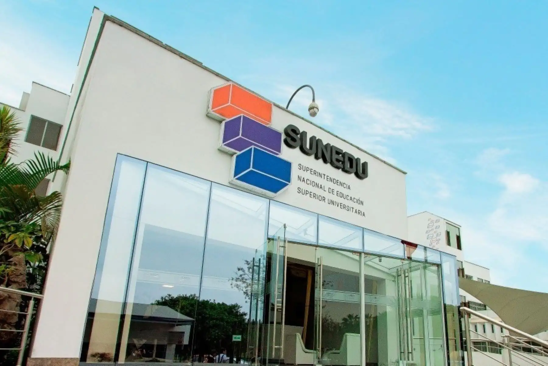Fachada de la Sunedu. Foto: ANDINA/Difusión.