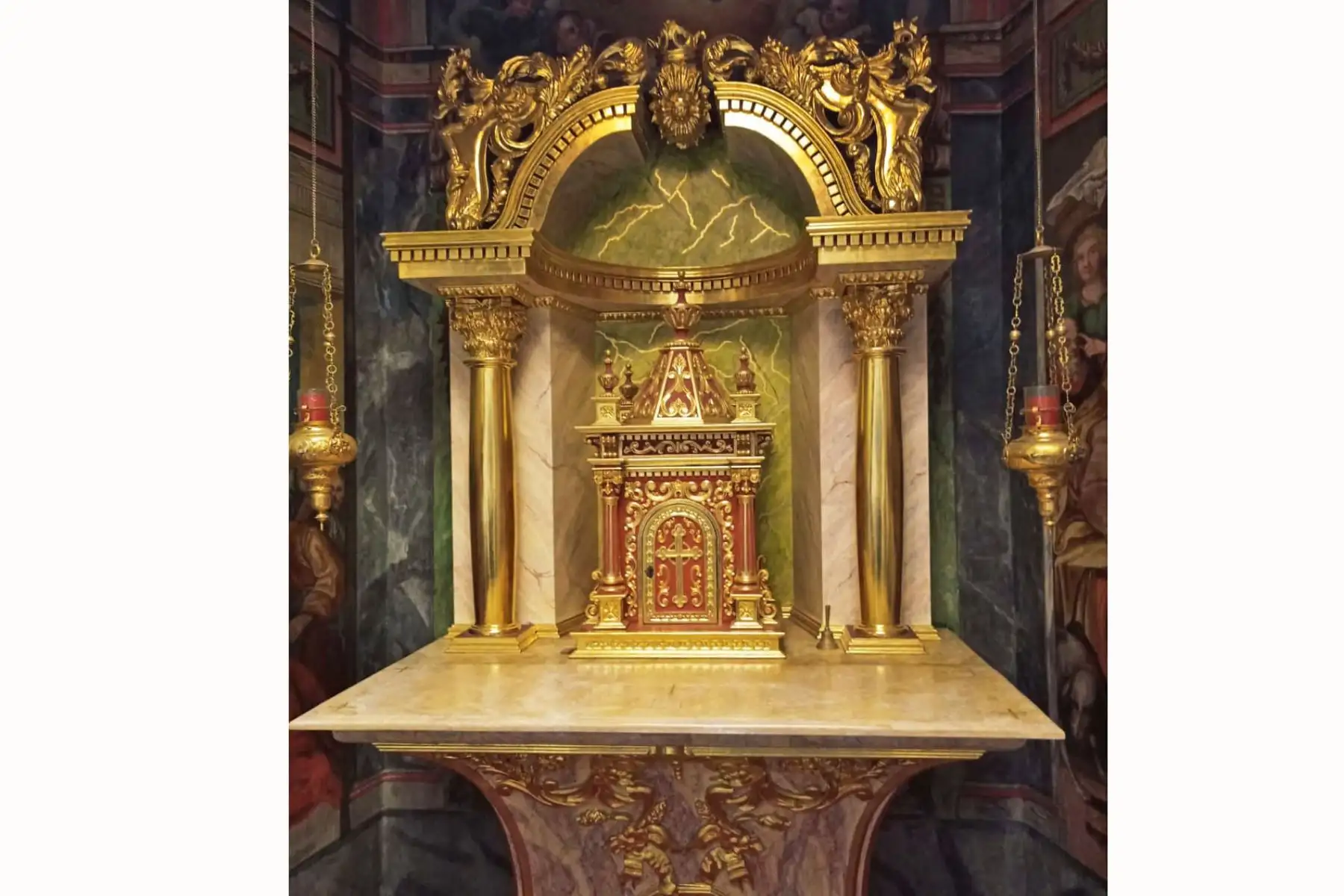 Camerino de la capilla del Sagrario. Entre la Catedral y palacio Arzobispal. Foto: Difusión