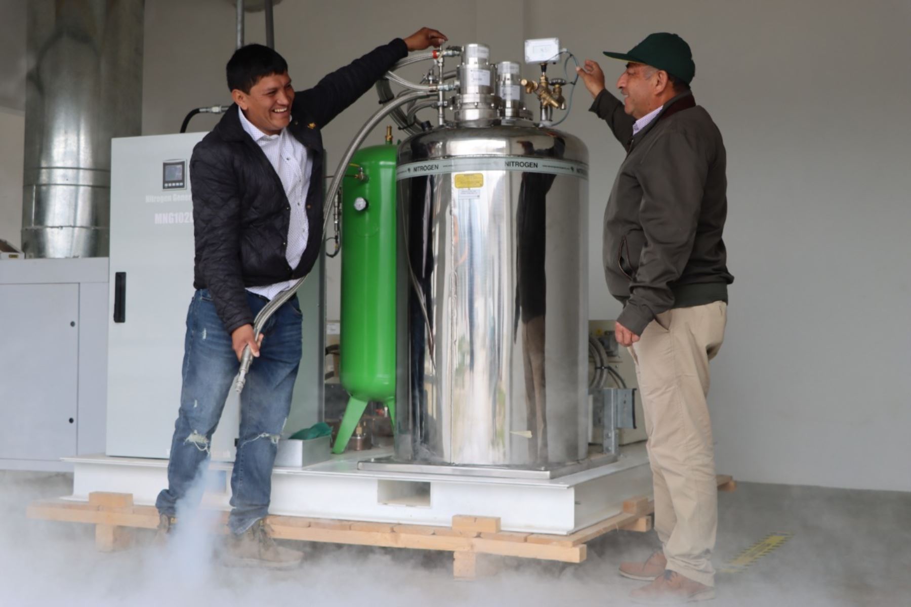 Cajamarca se pone a la vanguardia tecnológica al poner en marcha planta de nitrógeno