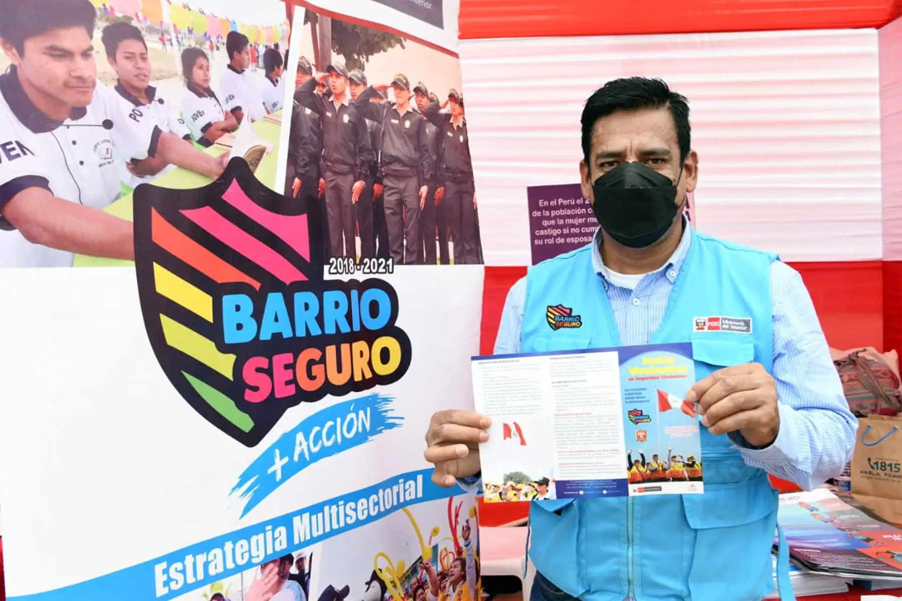 Ministerio del Interior y  Policía Nacional del Perú  comprometidos con la lucha por la eliminación de la violencia contra la mujer.
Foto: Mininter