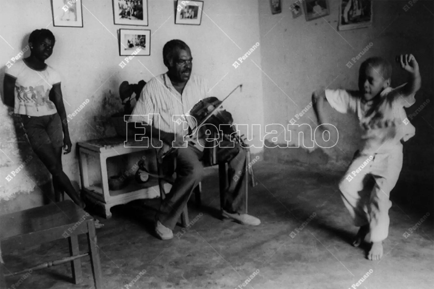 Chincha - 1991 / Amador Ballumbrosio en El Carmen. Foto: Archivo Histórico de El Peruano
