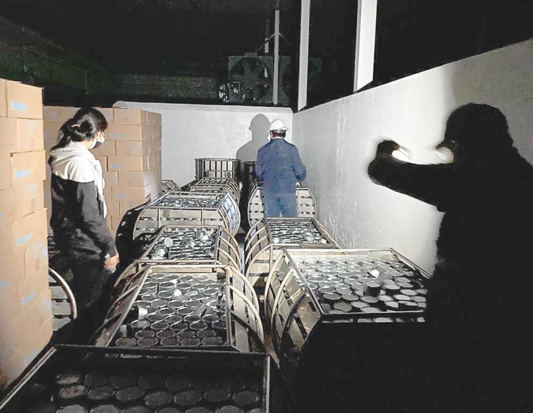 Sanipes incautó más de 5 toneladas de conservas de pescado procesadas sin autorización sanitaria y que eran elaboradas por una planta ubicada en Chimbote, en Áncash. Foto: ANDINA/difusión.
