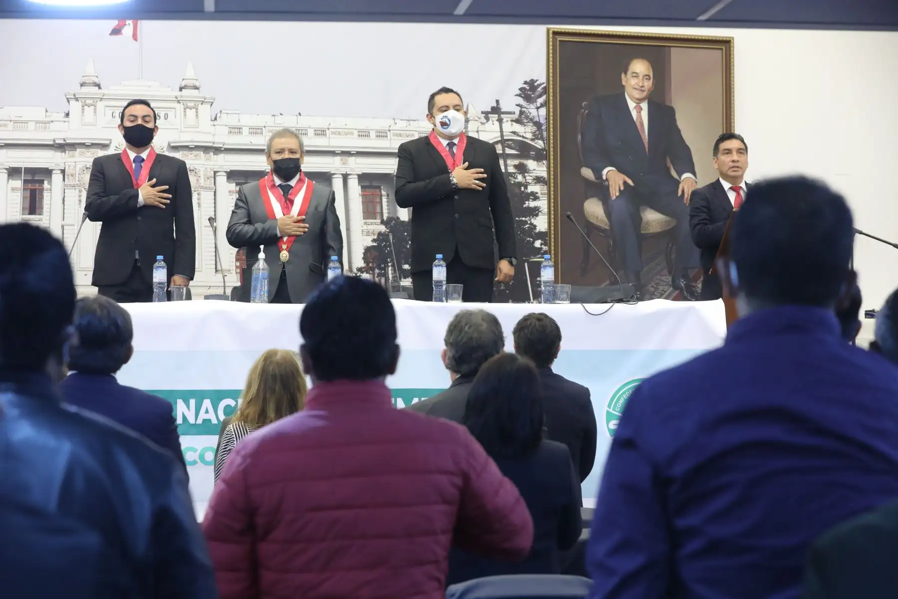 En el Congreso de la Republica realizo el XIV Congreso Nacional de Empresarios, CONAMEM 2021.
Foto: Congreso