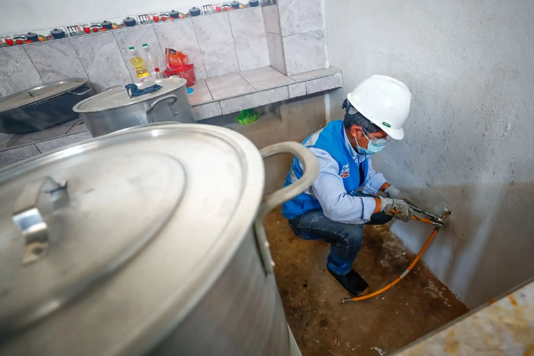 Gas natural para comedores populares (imagen referencial). ANDINA/Difusión