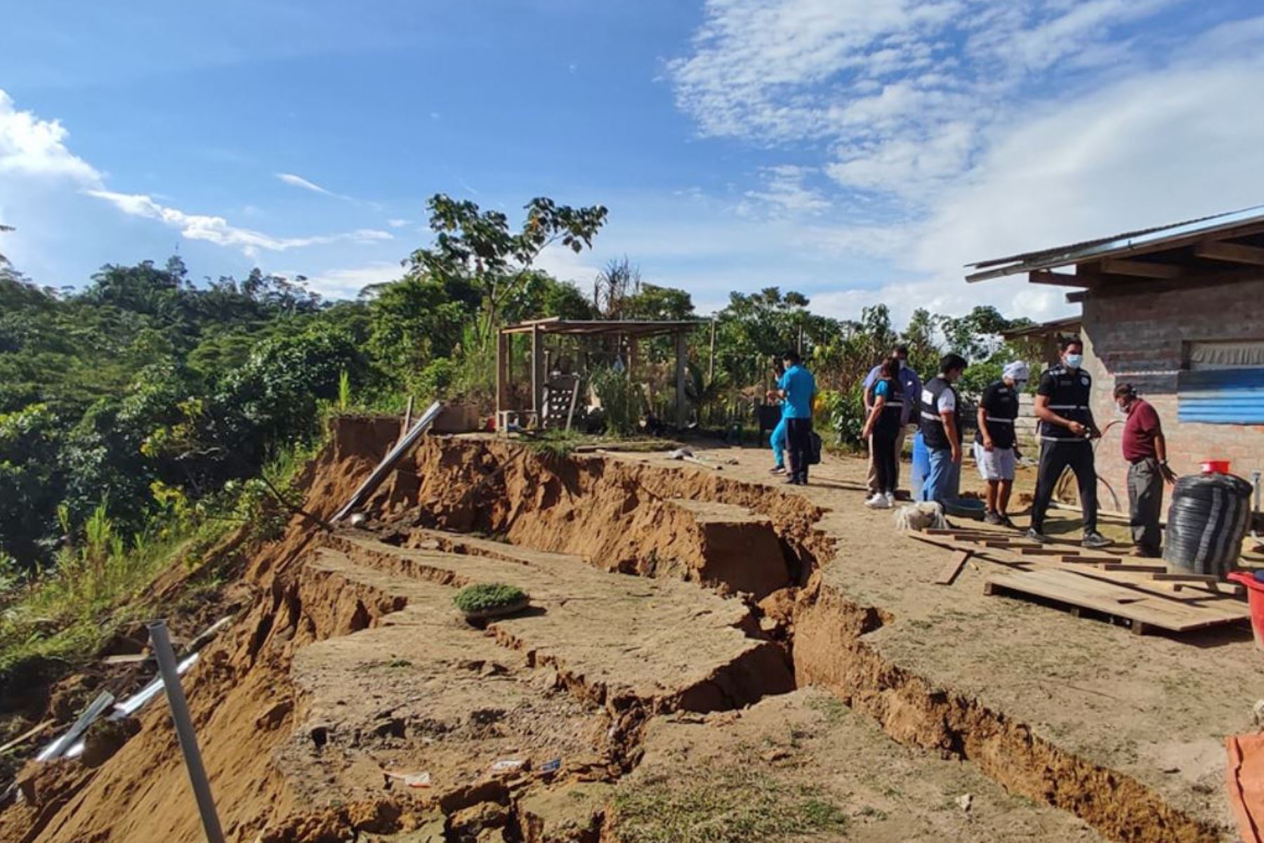Indeci actualiza cifras y damnificados por el fuerte sismo de magnitud 7.5 en Amazonas suman 2,412. Foto: ANDINA/Difusión.