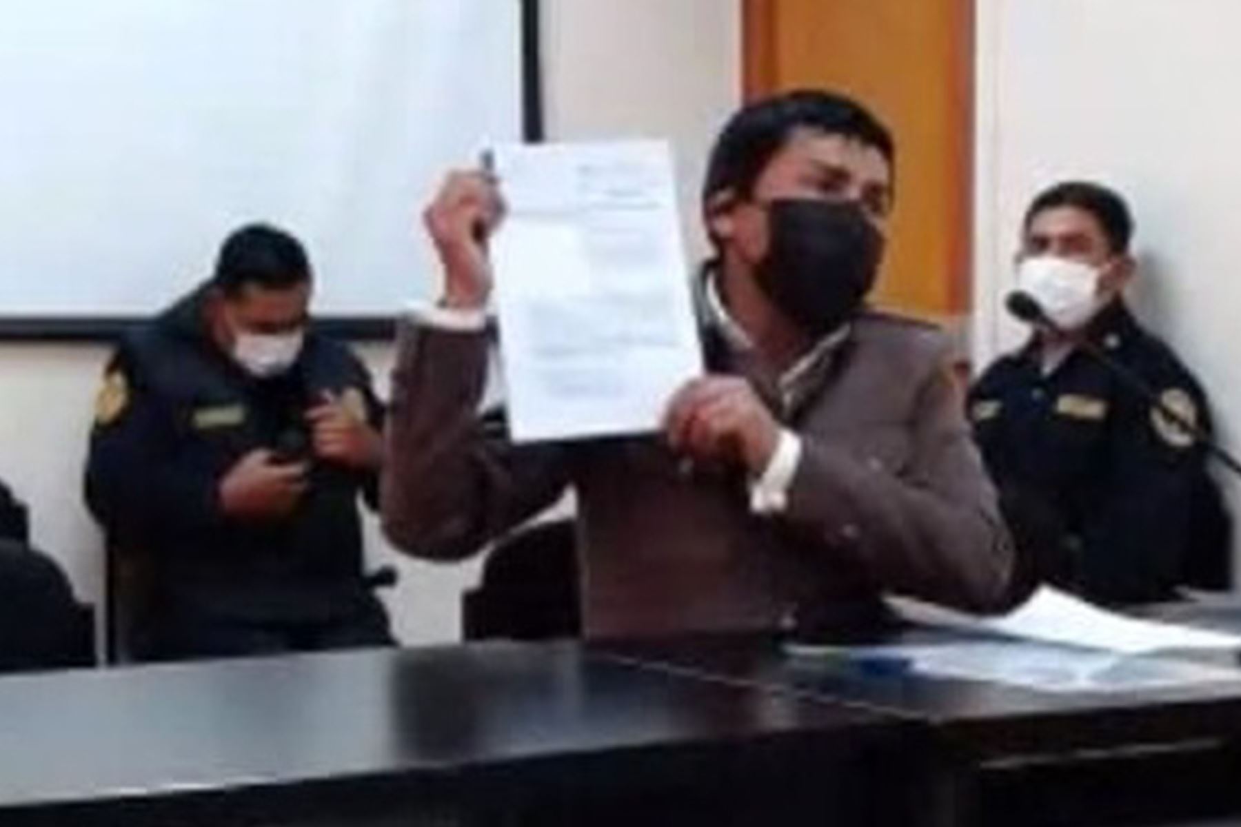Arequipa: Fiscalía pide ampliar a 36 meses prisión preventiva para Elmer Cáceres Llica