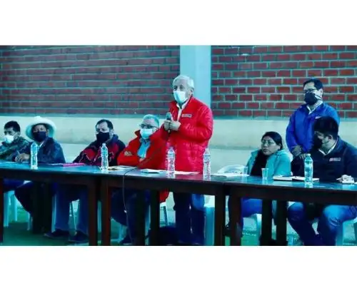 Ministro de Energía y Minas, Eduardo González encabezó comitiva del Gobierno que arribó a Apurímac para fortalecer el diálogo entre las autoridades de Cotabambas y representantes de la minera Las Bambas.