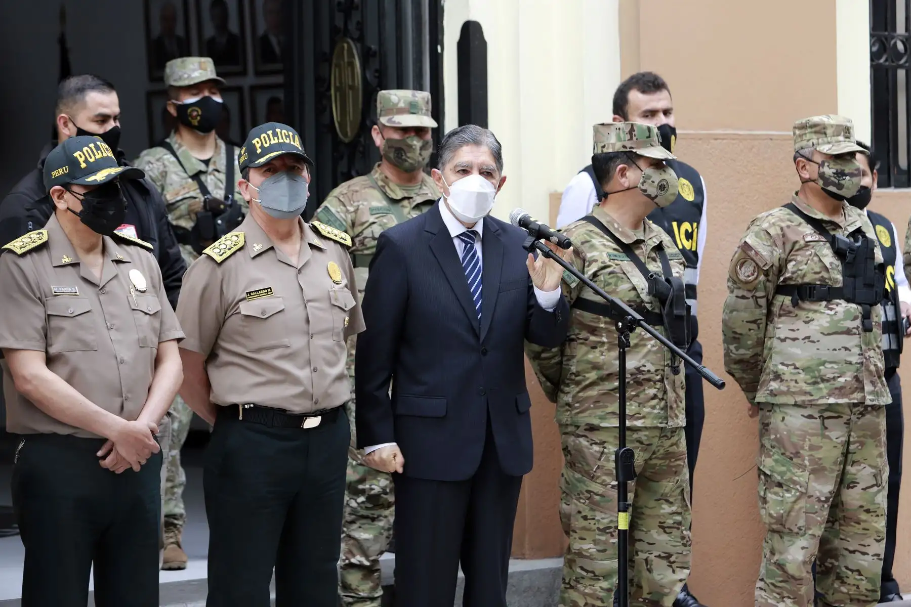 El ministro Avelino Guillén añadió que "Debemos resaltar este importante avance y dejar en claro nuestro firme compromiso de combatir el terrorismo". ANDINA/Difusión