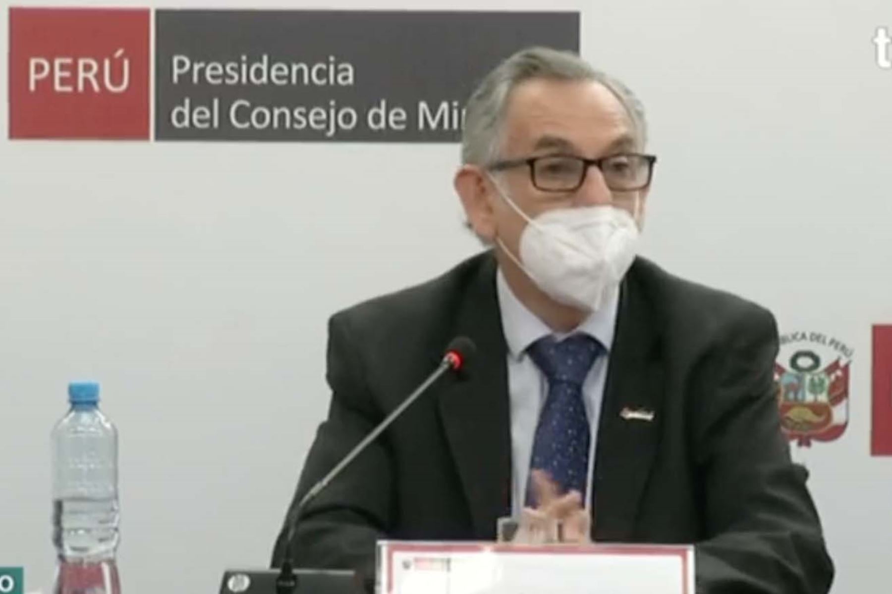 Ministro de Economía y Finanzas, Pedro Francke. Foto: Captura TV
