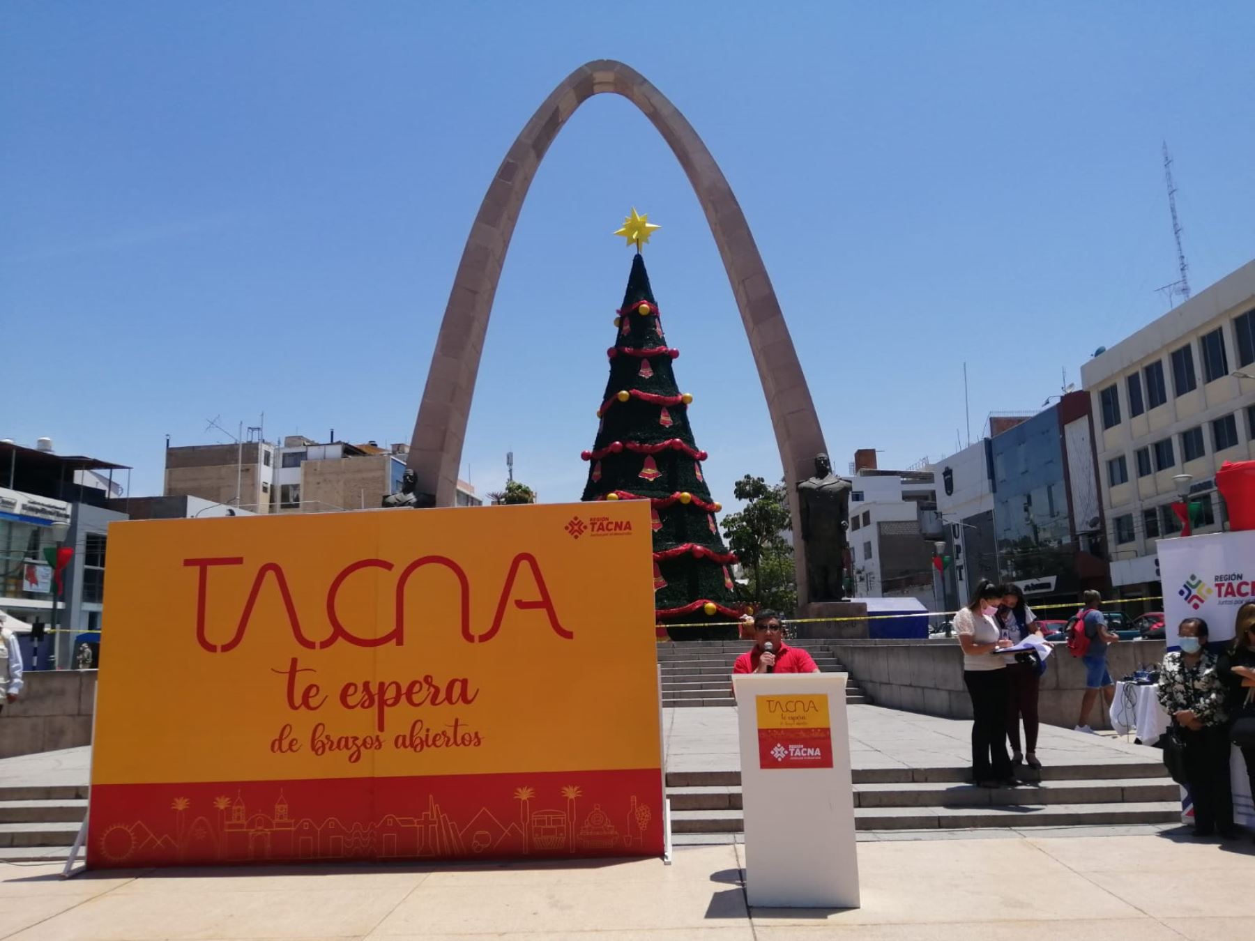 Presentan campaña "Tacna te espera de brazos abiertos" para promover turismo y comercio