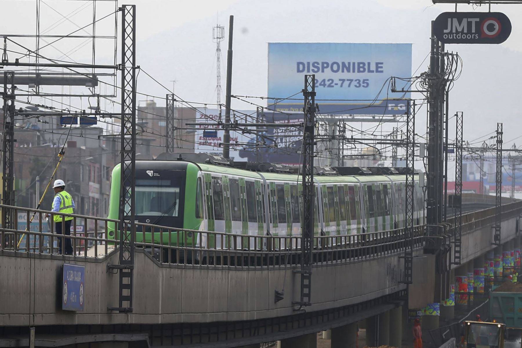 La Línea 1 del Metro de Lima publicó un comunicado en el que exhorta a los usuarios a cumplir con las medidas de seguridad dispuestas.  ANDINA/ Línea 1 del Metro de Lima