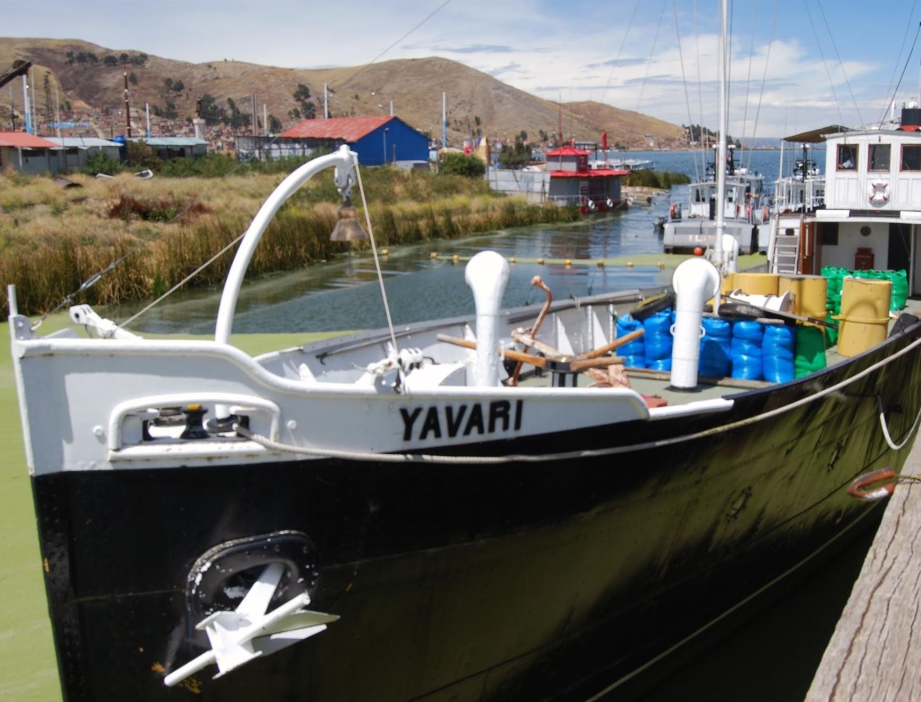 El Yavarí es el barco de hierrro más antiguo del mundo, es tres años más antiguo que el histórico monitor Huáscar, y se encuentra en el muelle de Puno. EFE