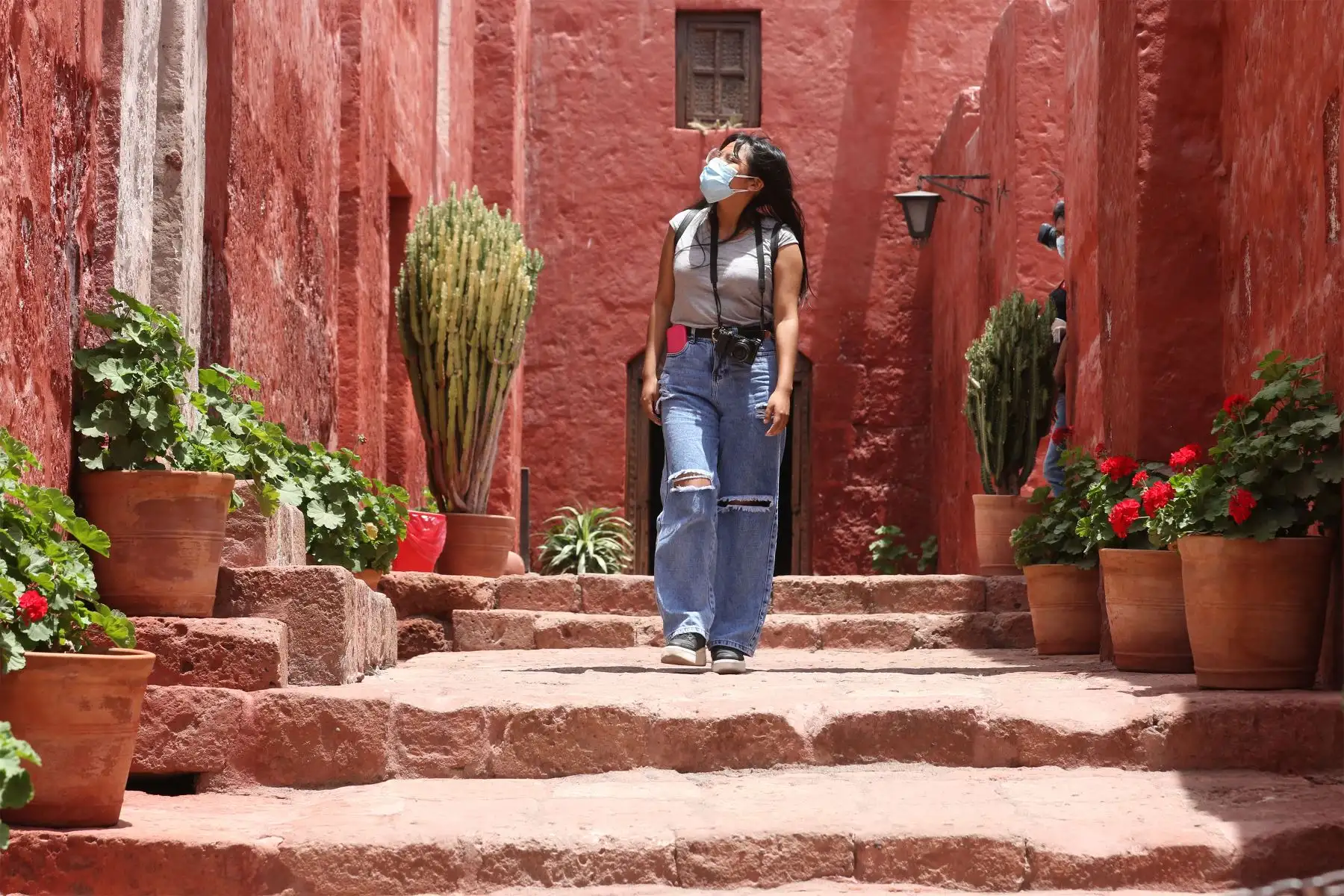 Convento de Santa Catalina, es un complejo turístico religioso ubicado en el centro histórico de Arequipa. Este espacio es un centro turístico importante que ayudará a la reactivación económica a través del turismo.
Foto: ANDINA/Eddy Ramos