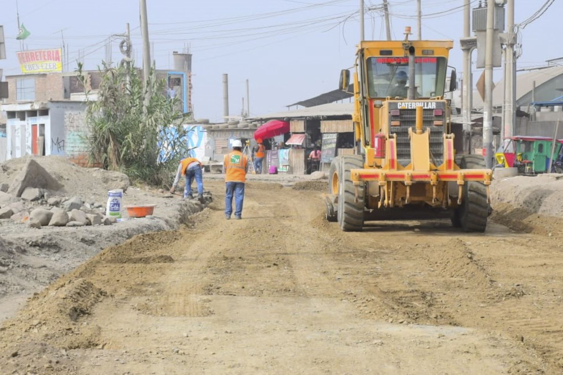 Municipalidad de Lima inició la construcción de la segunda etapa de la avenida Las Torres en Lurigancho-Chosica. Foto: ANDINA/MML