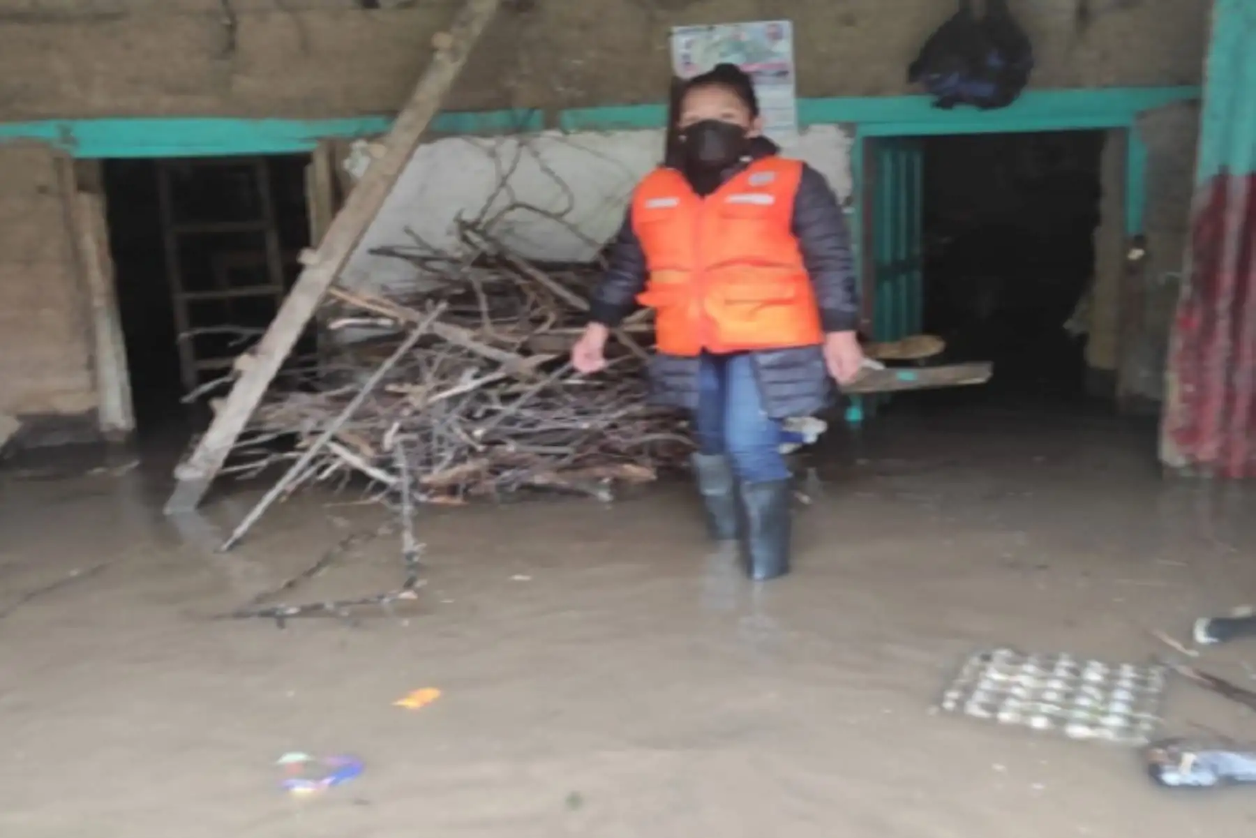 Crecida del río Pucate en Huánuco, deja  67 viviendas afectadas al igual que 1 institución educativa, 1 establecimiento de salud, 300 metros de camino rural y 188 hectáreas de cultivo.ANDINA/Difusión