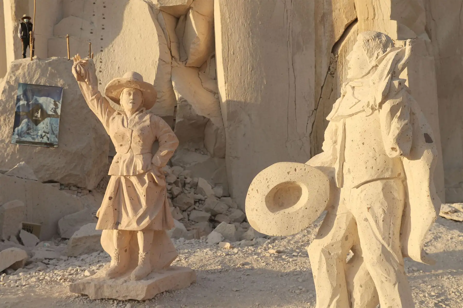 Ruta del Sillar, uno de los destinos turísticos más impresionantes de la región Arequipa. ANDINA/Eddy Ramos