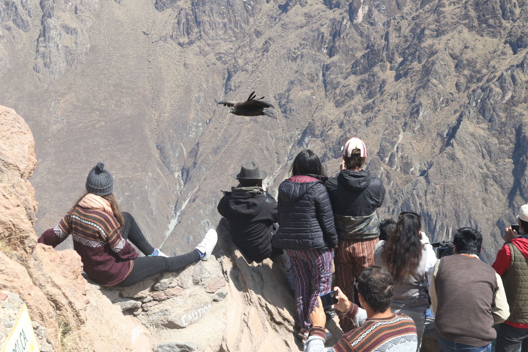 Visita al Valle del Colca en Arequipa. Traslado y visita al Mirador de la Cruz de Cóndor.
Foto: ANDINA/Eddy Ramos