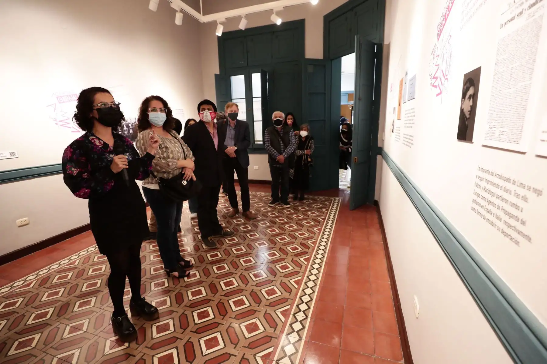 Se inauguró la muestra permanente en la Casa Museo José Carlos Mariátegui, en Jr. Washington 1946, Centro Histórico de Lima, la exposición preparada por el Ministerio de Cultura refleja cómo fue la vida del amauta y el contexto en el que dio forma a innumerables artículos publicados en diversos periódicos y revistas de la época. Foto: ANDINA/Mincul