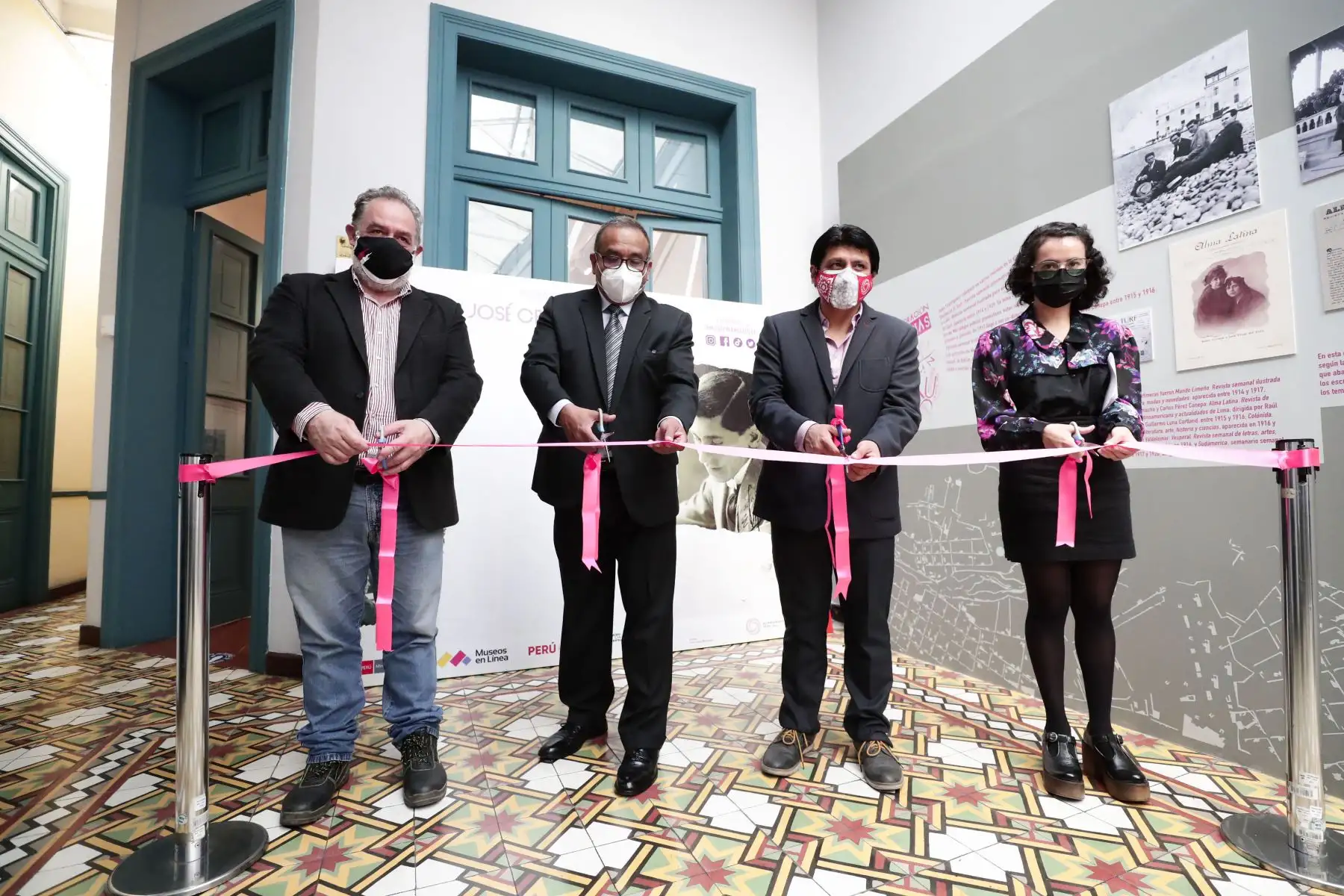 Se inauguró la muestra permanente en la Casa Museo José Carlos Mariátegui, en Jr. Washington 1946, Centro Histórico de Lima, la exposición preparada por el Ministerio de Cultura refleja cómo fue la vida del amauta y el contexto en el que dio forma a innumerables artículos publicados en diversos periódicos y revistas de la época. Foto: ANDINA/Mincul