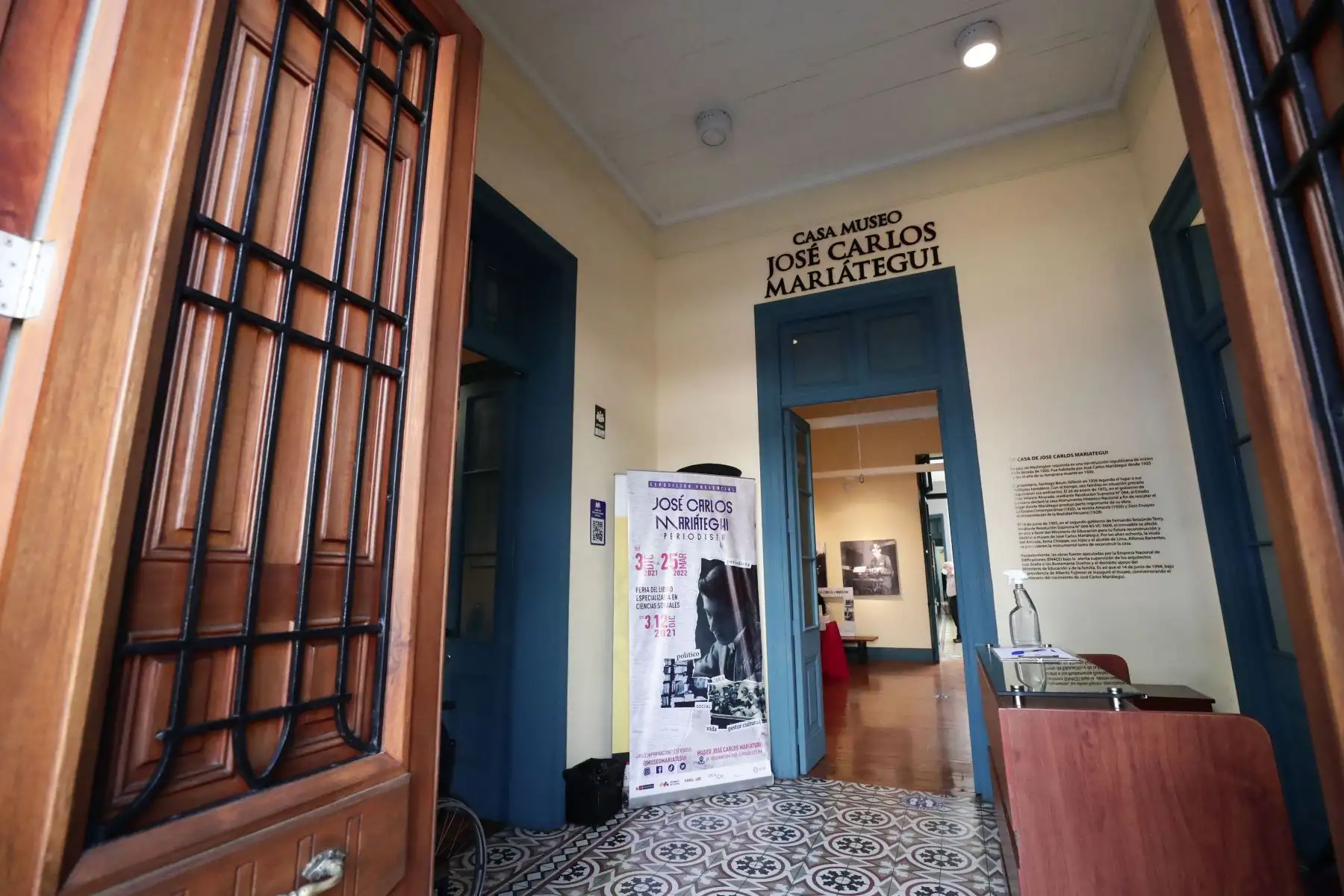 Se inauguró la muestra permanente en la Casa Museo José Carlos Mariátegui, en Jr. Washington 1946, Centro Histórico de Lima, la exposición preparada por el Ministerio de Cultura refleja cómo fue la vida del amauta y el contexto en el que dio forma a innumerables artículos publicados en diversos periódicos y revistas de la época. Foto: ANDINA/Mincul