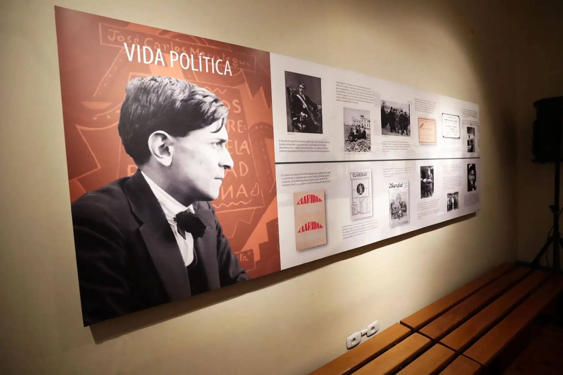 Se inauguró la muestra permanente en la Casa Museo José Carlos Mariátegui, en Jr. Washington 1946, Centro Histórico de Lima, la exposición preparada por el Ministerio de Cultura refleja cómo fue la vida del amauta y el contexto en el que dio forma a innumerables artículos publicados en diversos periódicos y revistas de la época. Foto: ANDINA/Mincul