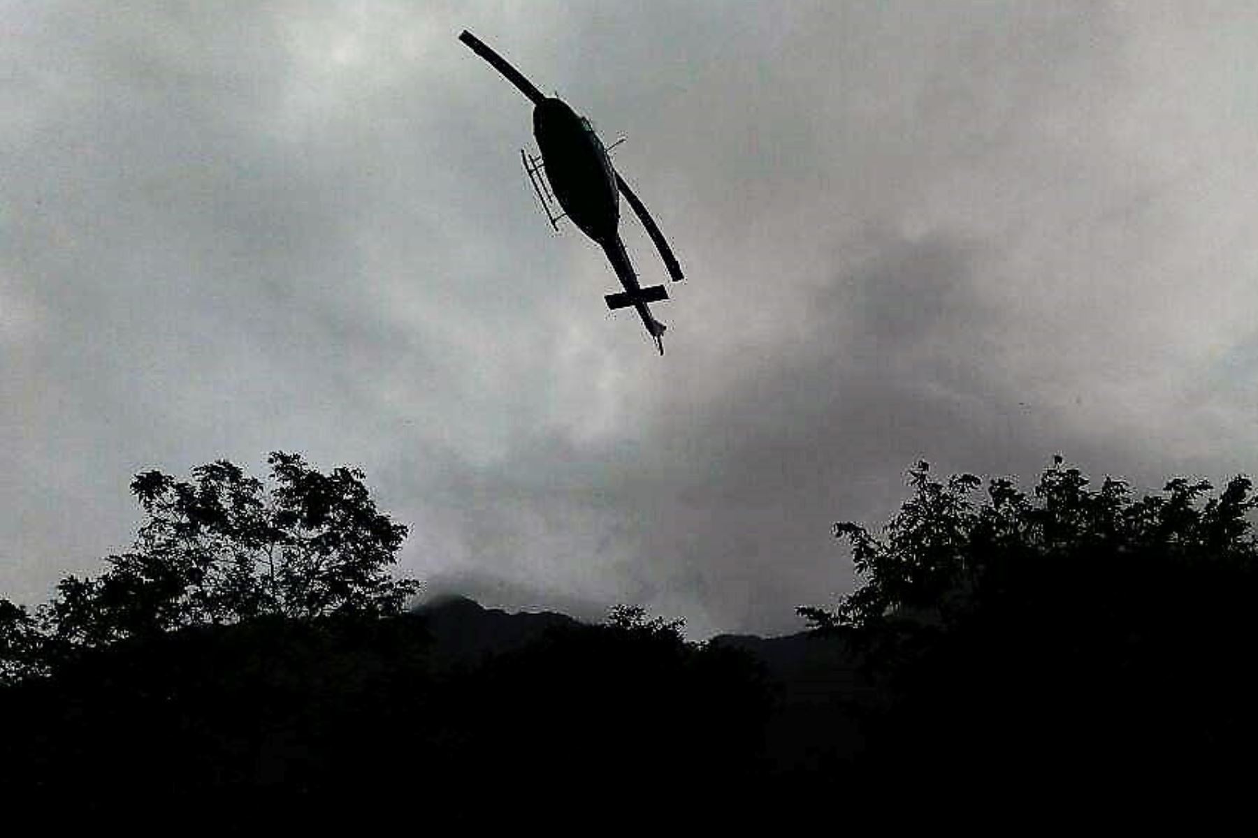 Un helicóptero de la FAP desapareció en la provincia limeña de Huarochirí. Foto: ANDINA/Archivo/Andrés Valle